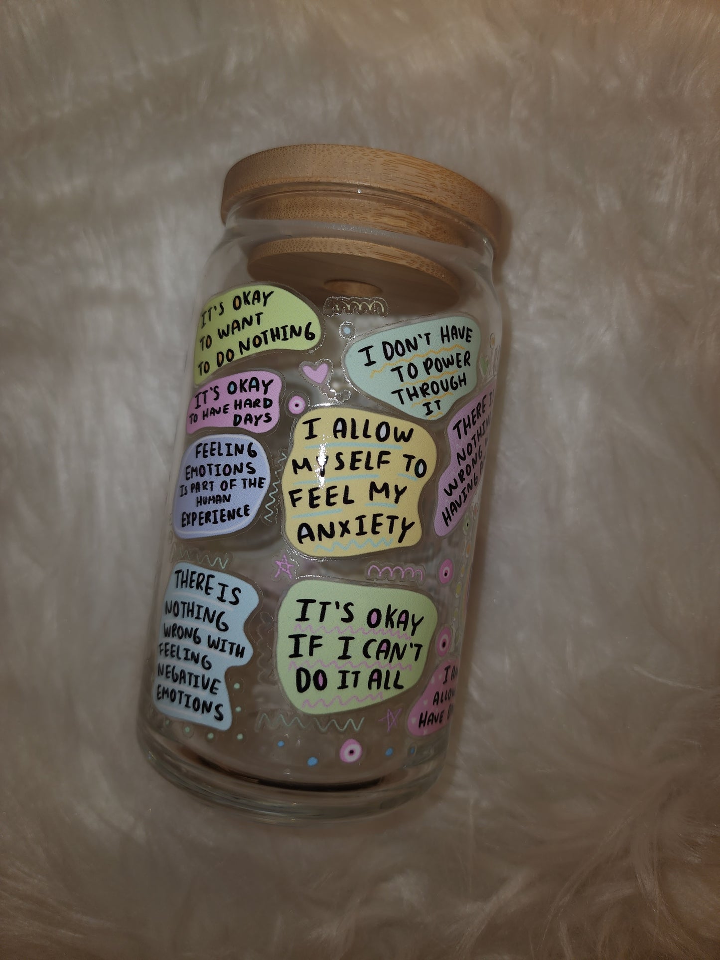 My Mental Breakdown Cup Glass Can