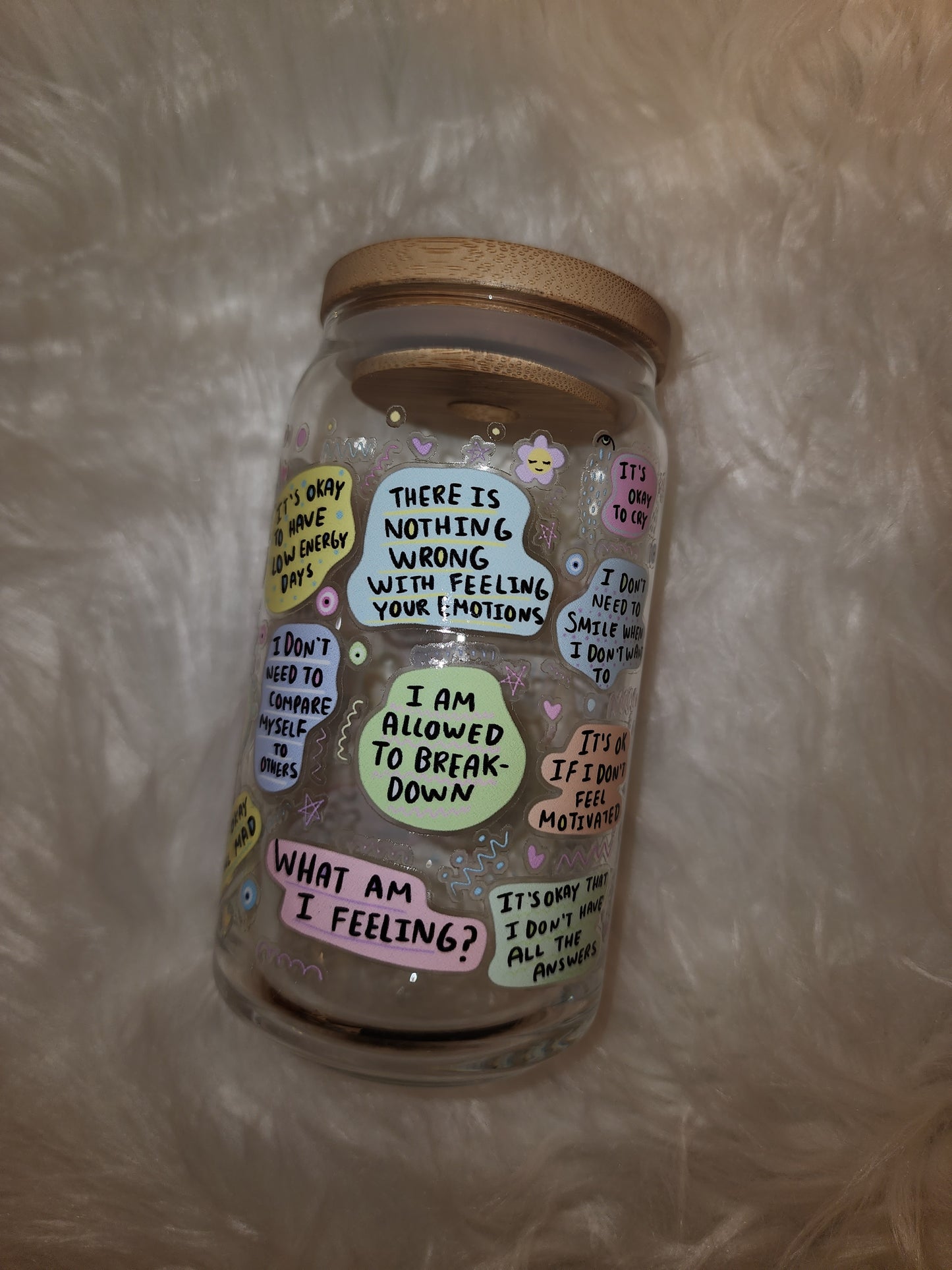 My Mental Breakdown Cup Glass Can