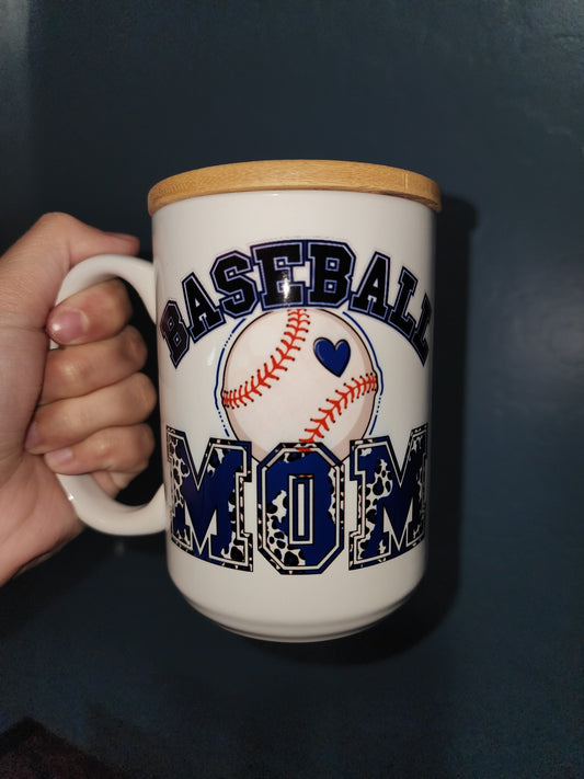 Baseball Mom Coffee Mug